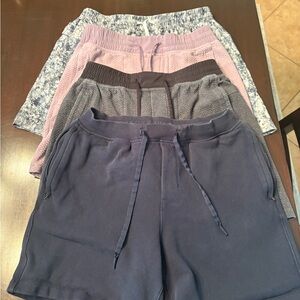 Lululemon Men's Casual Shorts Set - Navy, Gray, Pink, blue/gray camo